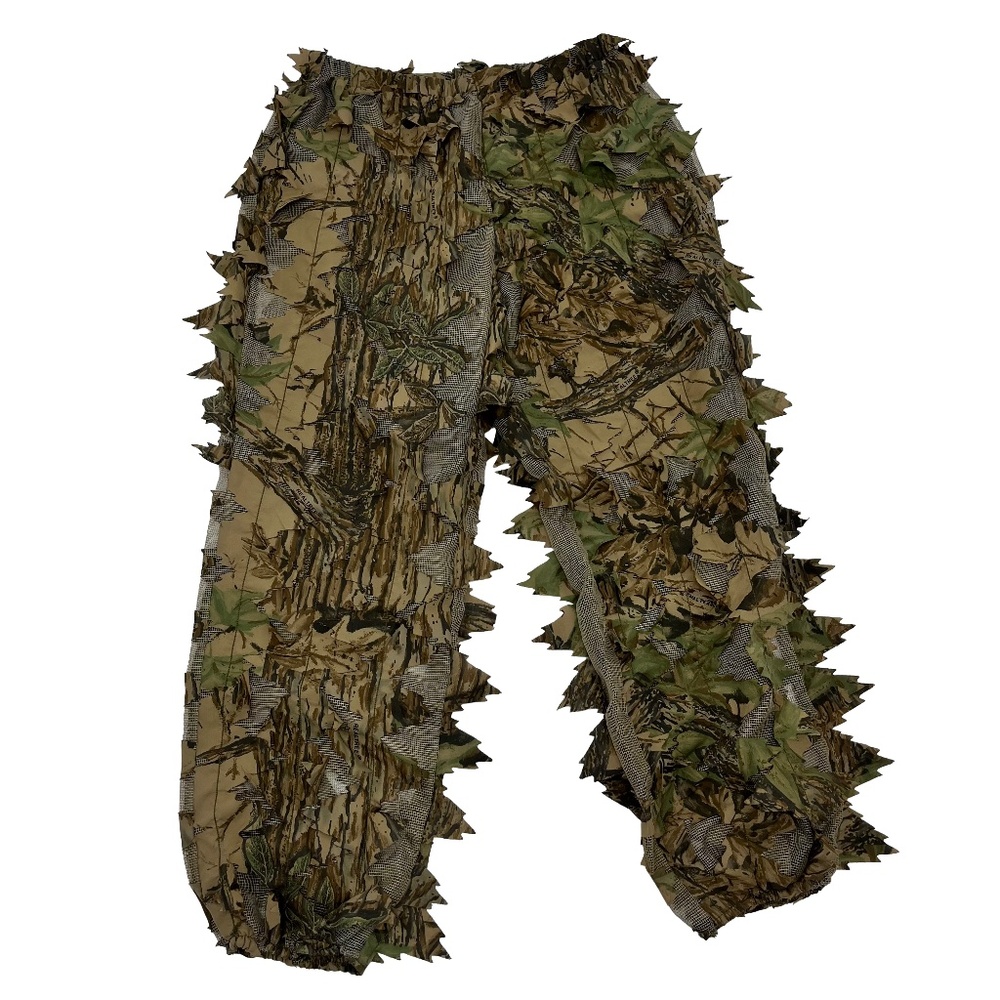 Game Winner Sportswear Mens XL Ghillie Pants Camo Hunting Realtree‎ 3D Leafy